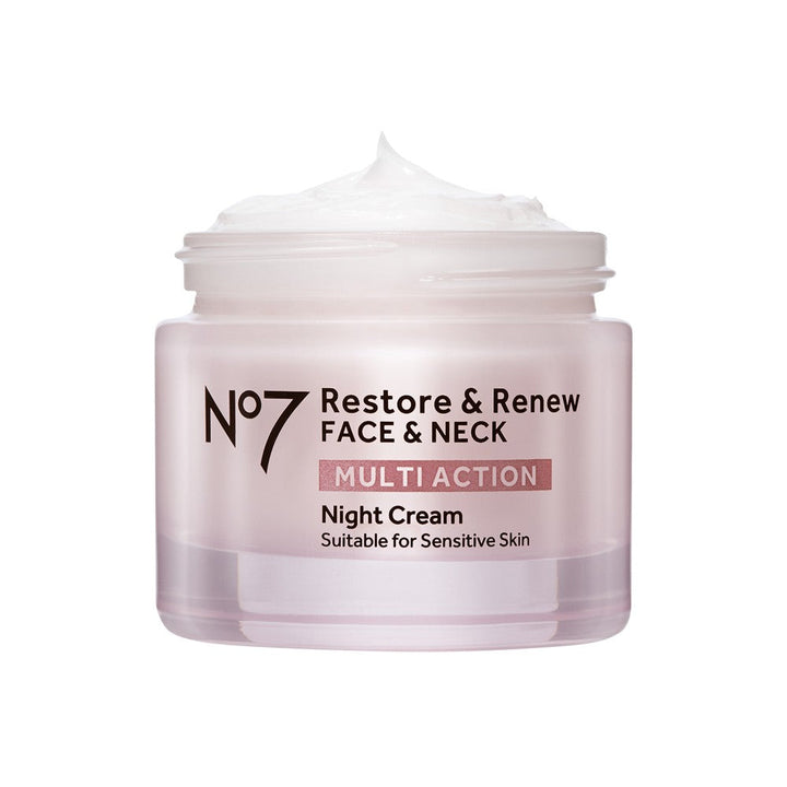 Restore & Renew Multi Action Face & Neck Night Cream, 50ml